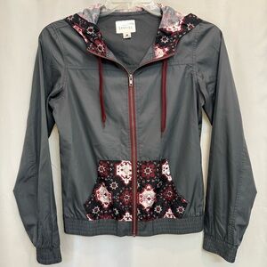 Empyre Lightweight Hooded Zip-Up Windbreaker Jacket